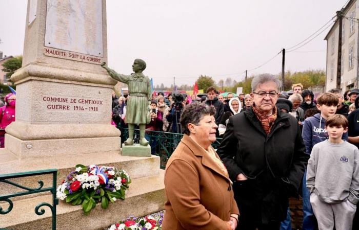 Jean-Luc Mélenchon in Creuse, woran Sie sich von dem Besuch erinnern