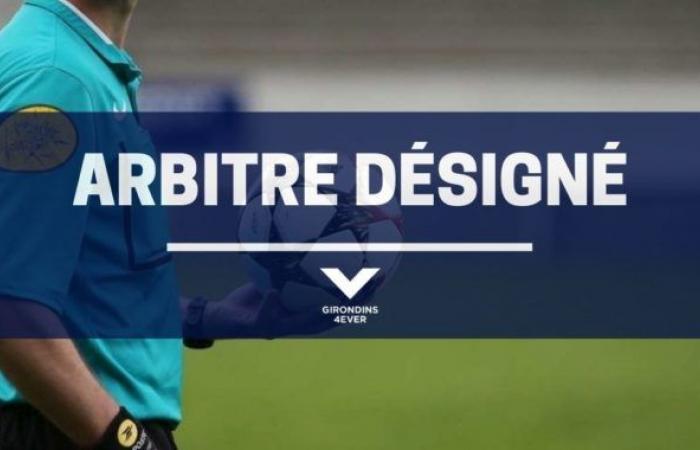 [J2] Der designierte Schiedsrichter für das späte Spiel. Er hat bereits in der Vergangenheit die Girondins gepfiffen, insbesondere Driss Trichard und Over Mandanda