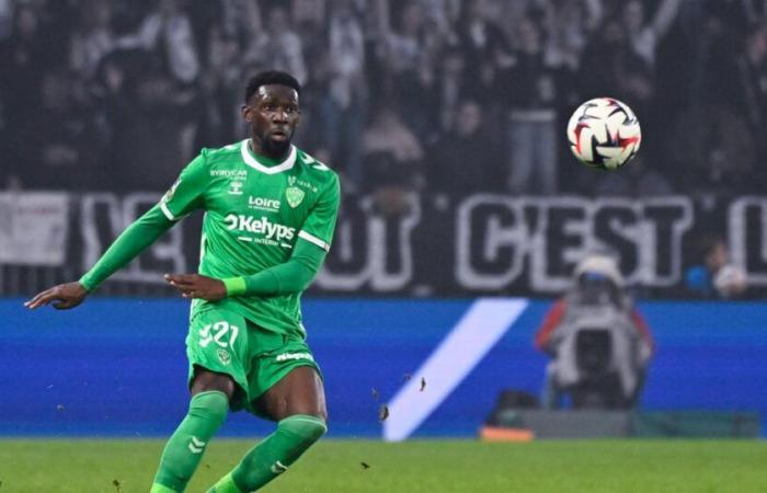 Dylan Batubinsika (AS Saint-Etienne) drückt „sein Bedauern“ nach der Niederlage gegen Lyon aus