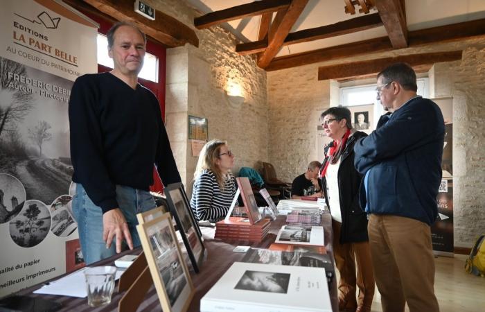 Buchmesse in Villiers-sur-Suize, auf der sich Autoren aus der Haute-Marne treffen