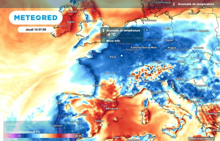 erste Winteroffensive in Frankreich! Werden die Temperaturen diese Woche wirklich sinken?