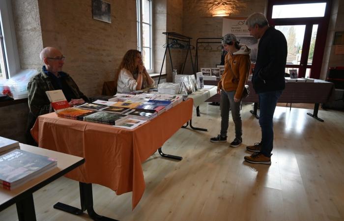 Buchmesse in Villiers-sur-Suize, auf der sich Autoren aus der Haute-Marne treffen