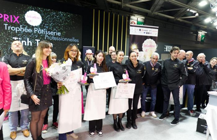 Sandrine LERICHE, Milena PECHO, Tinh TRAN und Magali ESPOSITO gewinnen den Goldenen Löffel 2024 • Les Nouvelles Gastronomiques