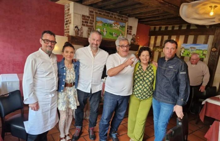 In Pont-l’Évêque glänzt die Auberge de la Touques an der M6 neben Norbert Tareyre und Yoann Conte