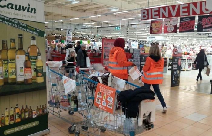 Die GARD Food Bank sammelt, spenden Sie, wenn Sie können