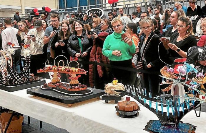 Im Salon du Chocolat „ist es das erste Mal, dass wir die Türen blockieren“