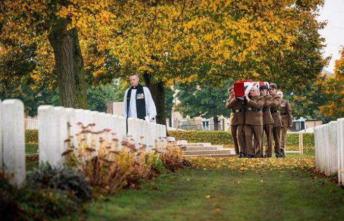 Dutzende Leichen von Soldaten aus dem Ersten Weltkrieg werden jedes Jahr von der Region Hauts-de-France zurückgegeben