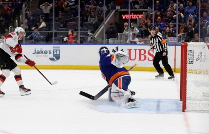 Die Isles verspielen im dritten Spielabschnitt die Zwei-Tore-Führung und verlieren im Nachspiel gegen die Devils