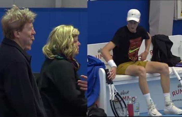 Sinner bei den ATP Finals: Das heutige Training zum Match mit Fritz. Video