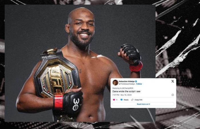 Jon Jones: „Hat Dana White das geschrieben?“