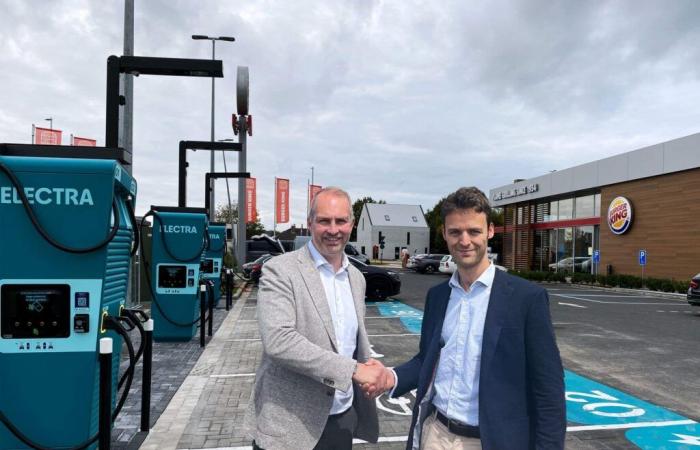 Electra wird 400-kW-Terminals bei Burger King in Belgien einsetzen