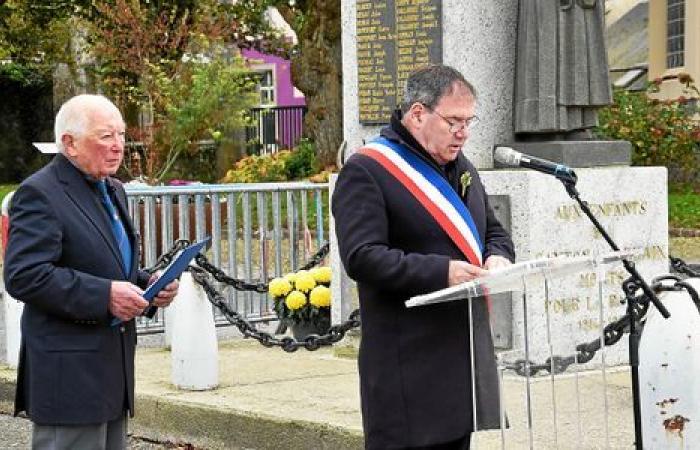 In Carhaix würdigten rund hundert Menschen die Kinder des Landes, die Opfer von 1914–1918 waren