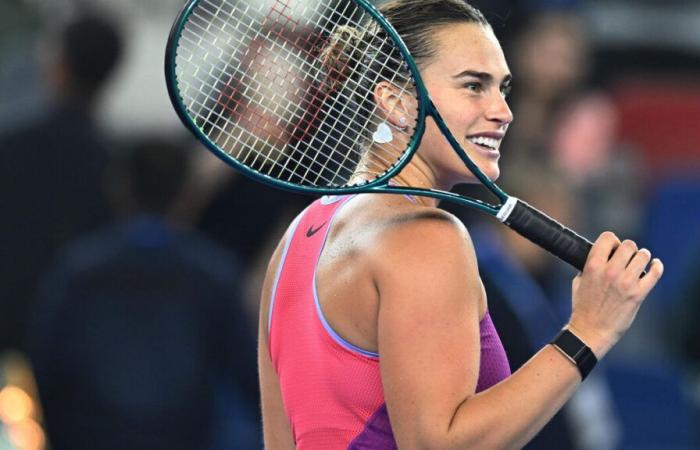 WTA-Rangliste: Aryna Sabalenka wird Erste, die erste Französin Fünfzigste