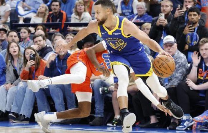 Stephen Curry sprengt die Thunder-Verteidigung • Basket USA