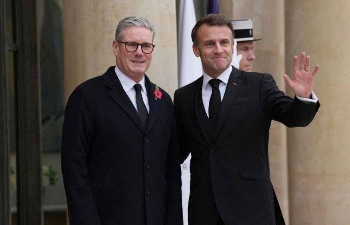 11. November: Starmer und Macron feiern in Paris die französisch-britischen Beziehungen