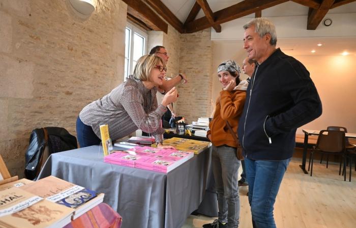 Buchmesse in Villiers-sur-Suize, auf der sich Autoren aus der Haute-Marne treffen