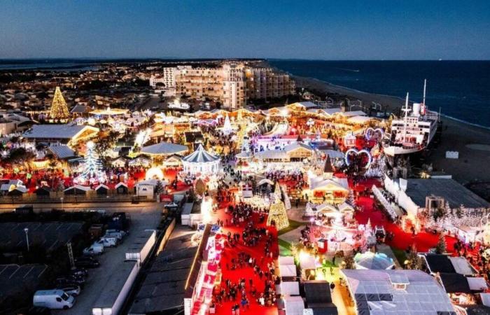 Ein spektakuläres Feuer erschüttert den Weihnachtsmarkt von Barcarès in den Pyrénées-Orientales