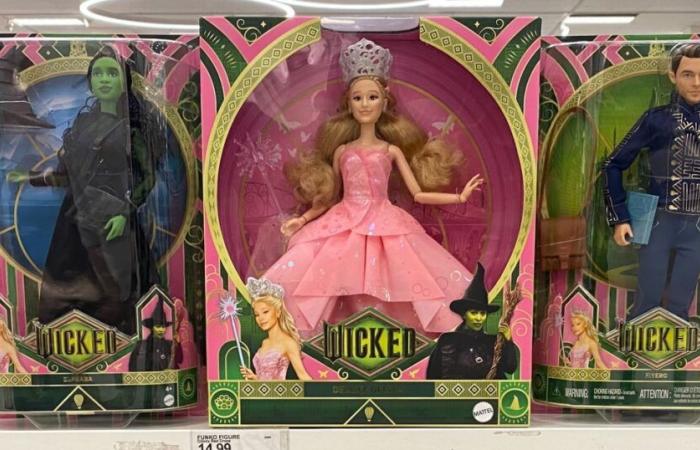 Mattel „Wicked“ Dolls-Link auf Verpackung falsch beschriftet mit Website für Erwachsenenfilme