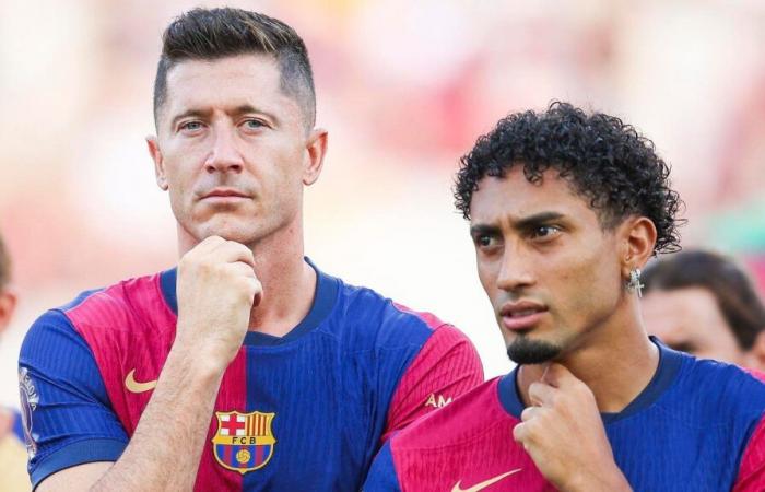 Raphinha vom FC Barcelona verärgert Beamte inmitten des Lewandowski-Torskandals