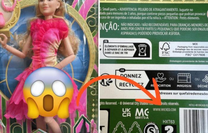 Mattel schrieb die Adresse einer pornografischen Website auf die Schachtel mit den Wicked-Puppen