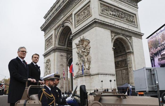 auf den Champs-Élysées eine Gedenkfeier „im Zeichen der französisch-britischen Freundschaft“