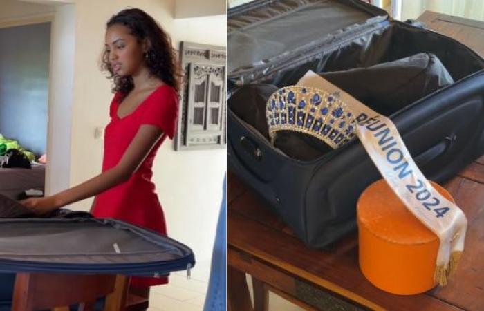 Miss France 2025: Marine Futol, Miss Réunion 2024, wird losfliegen, um sich auf die Zeremonie vorzubereiten