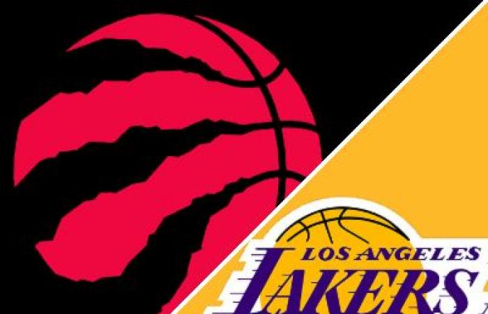 Lakers 123-103 Raptors (10. November 2024) Spielrückblick