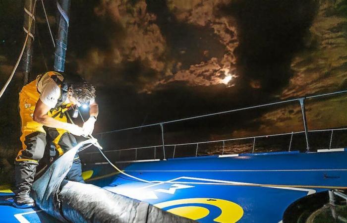 Auf der Vendée Globe: „Zumindest nachts sieht man die Wellen nicht“