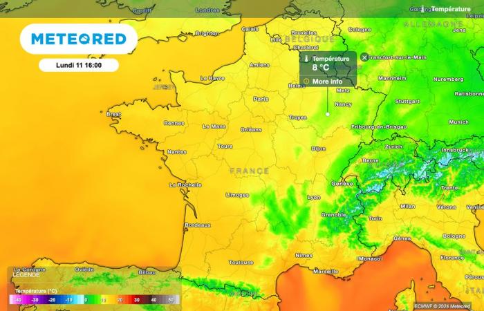 erste Winteroffensive in Frankreich! Werden die Temperaturen diese Woche wirklich sinken?