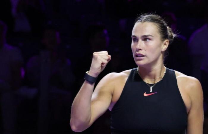 Tennis. Aryna Sabalenka beendet das Jahr erstmals an der Spitze der WTA-Rangliste