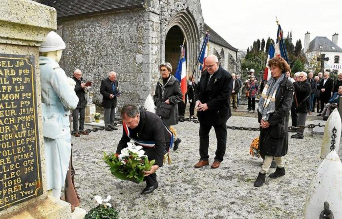 In Carhaix würdigten rund hundert Menschen die Kinder des Landes, die Opfer von 1914–1918 waren