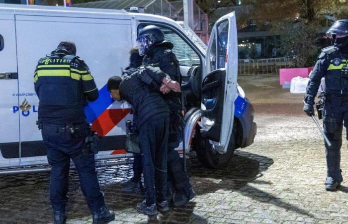 Amsterdamer Schauplatz einer weiteren Nacht der Gewalt