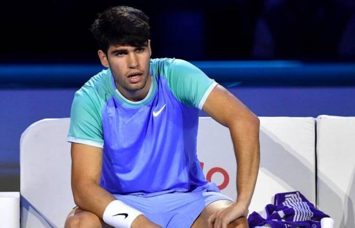 ATP-Finale. Carlos Alcaraz ist für den Rest des Turin Masters unsicher