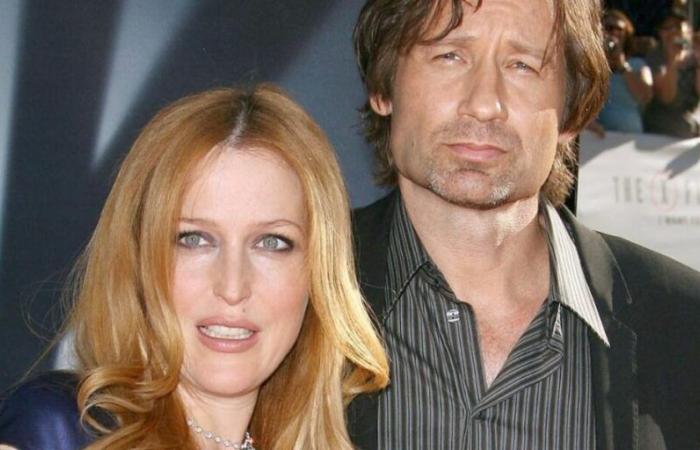 David Duchovny und Gillian Anderson könnten wochenlang am Set miteinander reden