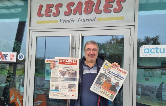 In der Vendée sammelt er seit 30 Jahren mehr als 1.500 Ausgaben der Lokalzeitung