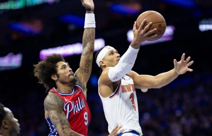 NBA: New York Knicks bei Philadelphia 76ers | Feldebene