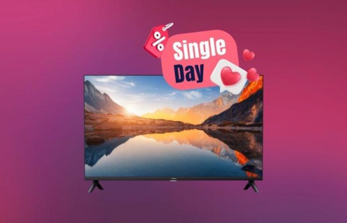 Nur 121 € ist der tolle Preis für diesen neuen kleinen Xiaomi-Fernseher (mit Google TV) für Single Day