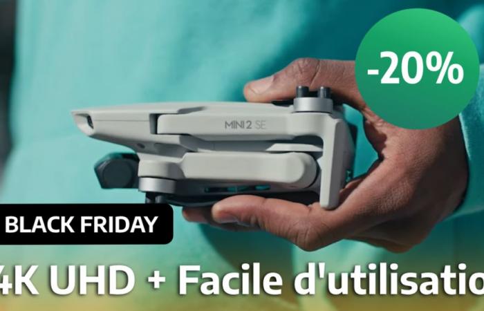 Zum Black Friday gibt es diese DJI-Drohne, die in 4K filmt, mit -20 % im Angebot!