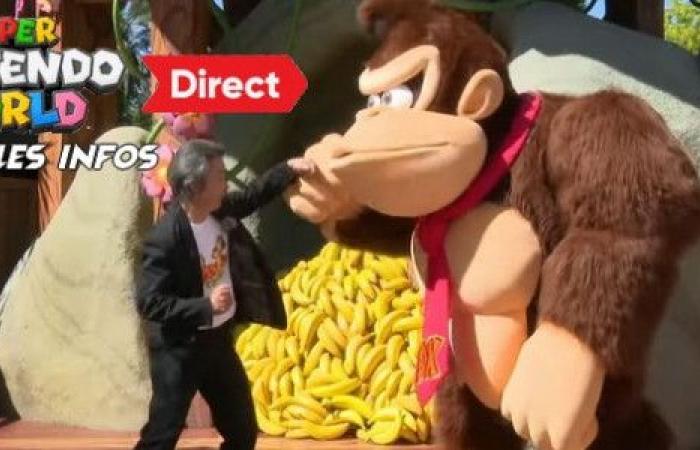 Nintendo Direct SUPER NINTENDO WORLD spezielle Donkey Kong Country-Zone – Ein Eröffnungstermin und alle Informationen – Nintendo