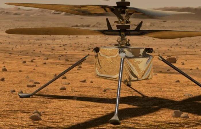 Ein NASA-Hubschrauber entdeckte faszinierende Trümmer auf dem Mars