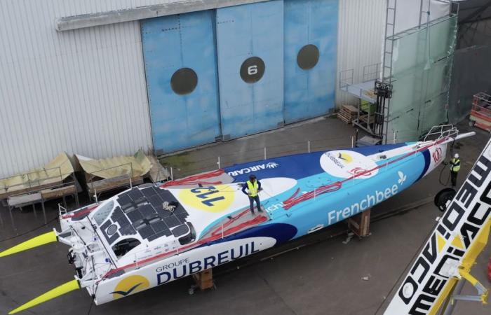 Les Sables-d’Olonne Vendée Globe VIDEO Sébastien Simon gewinnt an Höhe…