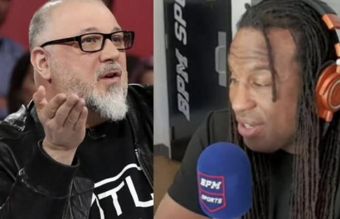 Die Spannung zwischen Jean-Charles Lajoie und Georges Laraque ist spürbar