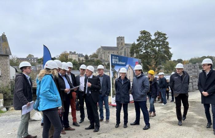 In der Nähe des Stadtzentrums dieser Gemeinde in Côtes-d’Armor werden 40 Wohneinheiten gebaut