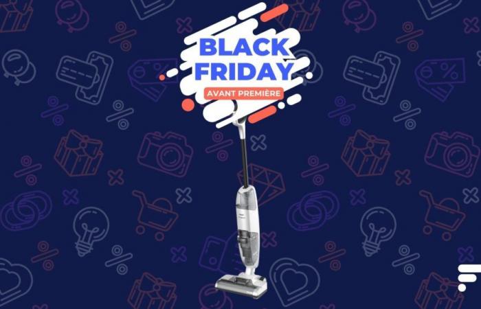 Dieser kabellose Waschstaubsauger konkurriert mit seinem reduzierten Preis von -32 % zum Black Friday mit Dyson