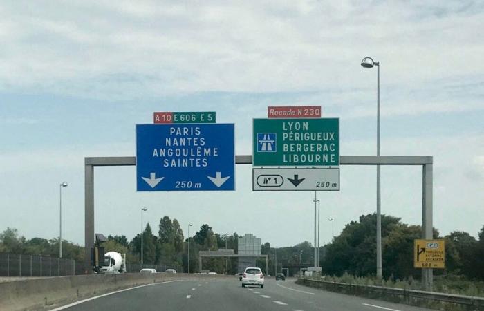 Die Autobahn A10 war wegen Arbeiten in der Nähe von Bordeaux mehrere Nächte lang gesperrt