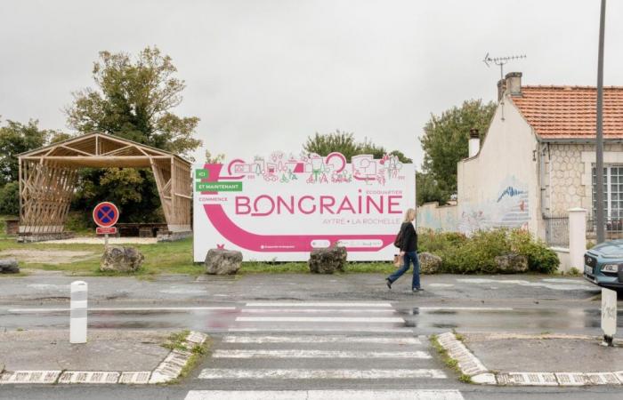 In Charente-Maritime, Bongraine, ein Öko-Viertel „um anders zu leben“