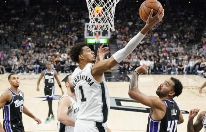 Wembanyama in Flammen, die Spurs siegreich gegen die Sacramento Kings (Basketball)