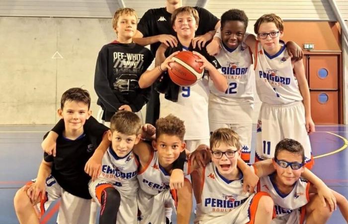 Die unter 13-Jährigen von Boulazac Basketball Dordogne haben auf abteilungsübergreifender Ebene einen guten Start hingelegt