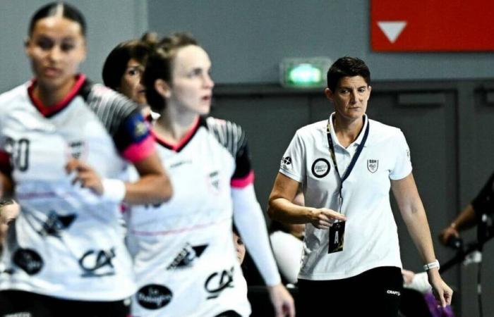 Brest BH. Die Gruppe in Besançon für das Spiel der Frauenliga