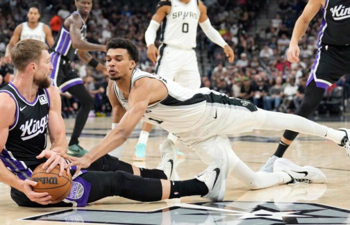 NBA: Victor Wembanyama hat sein bestes Spiel der Saison und die Spurs schlagen die Sacramento Kings